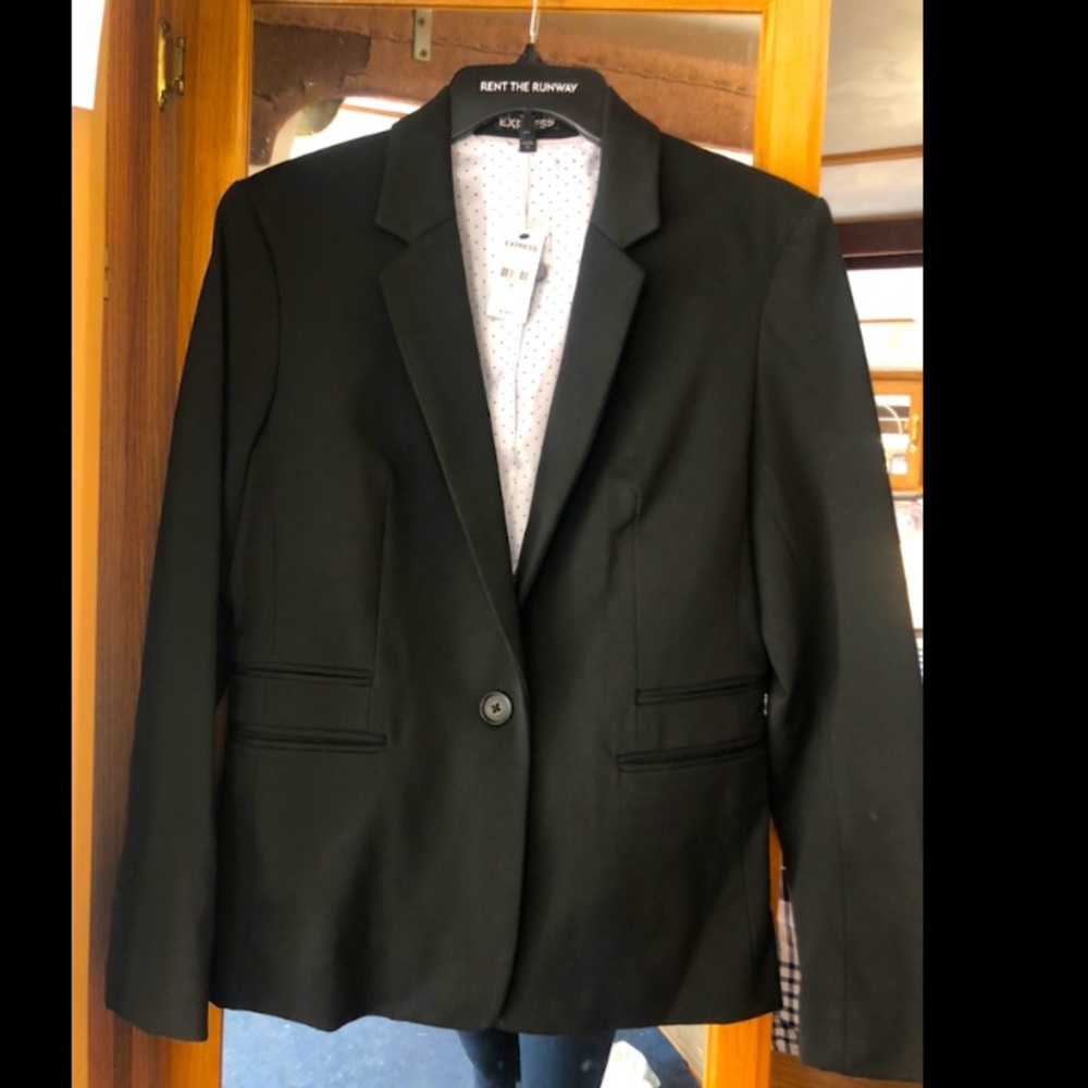 Black express women’s blazer
